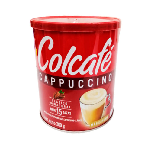 CAFE CAPPUCCINO COLCAFE 200G CLASICO